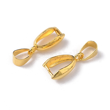 Латунные хомуты для изготовления кулонов KK-WH0047-94E-G-1