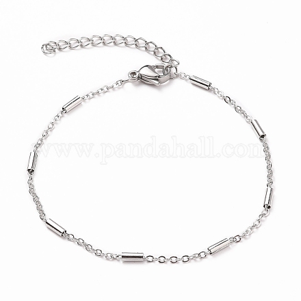 Bracelets avec chaîne de câble en 304 acier inoxydable BJEW-JB05653-1