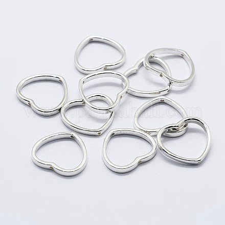 925 Sterling Silber Perlenrahmen&nbsp;STER-F036-15S-16x14-1