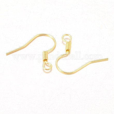 Iron Earring Hooks X-E133-G-1