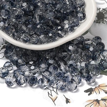 Прозрачные цвета стеклянные круглые бусины SEED-F006-04A-09-1