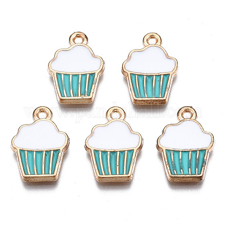 Подвески из эмали и сплава ENAM-S121-127E-1