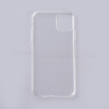 透明なDIYブランクシリコンスマートフォンケース  iphone11promax (6.5 インチ) に適合  電話ケースを注ぐDIYエポキシ樹脂用  ホワイト  16x8x0.9cm X-MOBA-F007-11-1