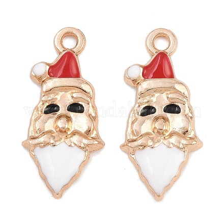 Новогодняя тема сплава эмали подвески FIND-I065-02F-KCG-1