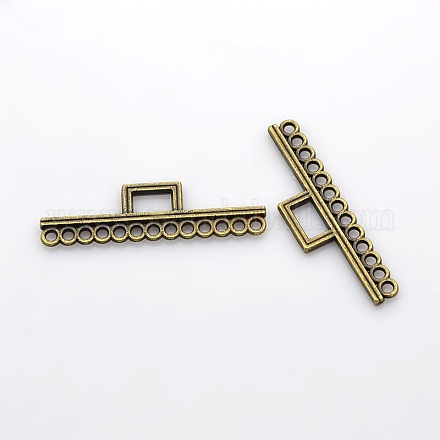 Filigree Rectangle Plating Zinc Alloy Chandelier Components PALLOY-N0099-20AB-NF-1