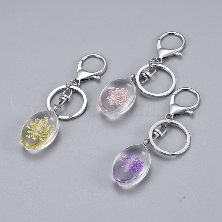 Porte-clés pendentifs en verre KEYC-JKC00191-M-1