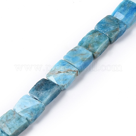 Natural Apatite Beads Strands G-G996-A14-1