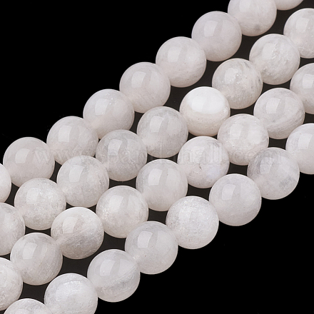 Chapelets de perles en pierre de lune naturelle X-G-T064-07-6mm-1