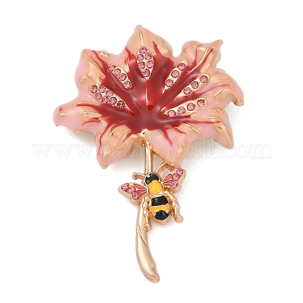 Цветочные эмалевые булавки JEWB-D304-02G-A-1