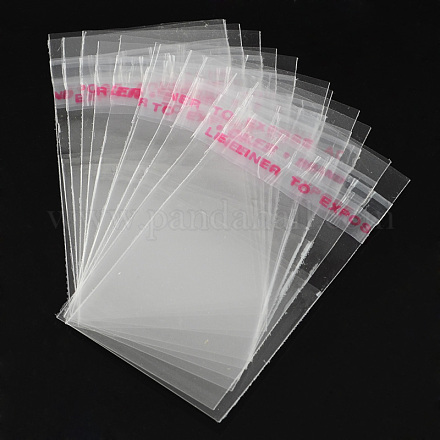セロハンのOPP袋  長方形  透明  5x3cm  一方的な厚さ：0.035mm  インナー対策：3x3のCM OPC-S014-16-1