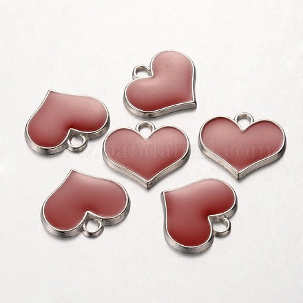 Valentine idées cadeaux alliage pendentifs en émail X-EA202Y-1