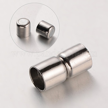 Alloy Magnetic Clasps KK-A132-A8mm-P-1