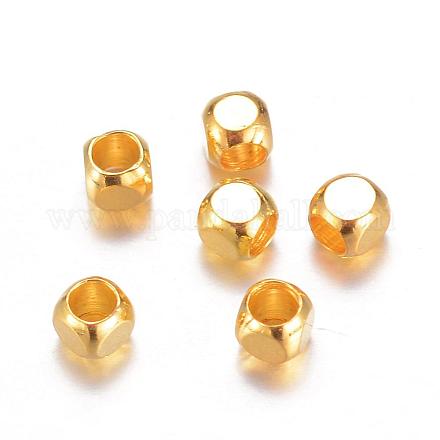 Spacer бисер латунные KK-P038-03G-1