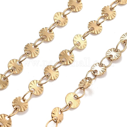 Цепь из нержавеющей стали 304 с вакуумным покрытием PVD CHS-H026-06G-1