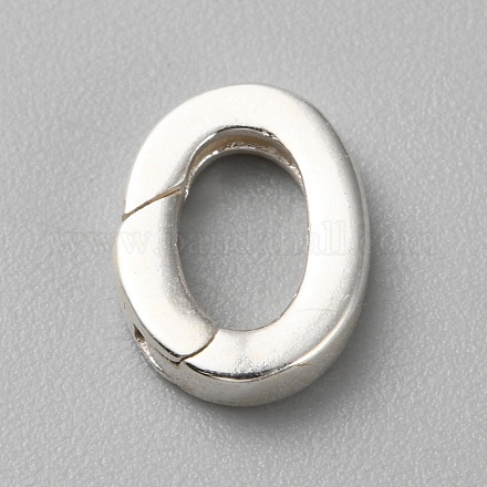 925 пружинные кольца из стерлингового серебра STER-WH0015-04S-1