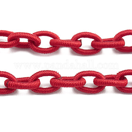 Handmade Silk Cable Chains Loop X-NFS037-02-1
