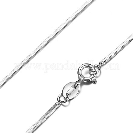 Sterling Silver Snake Chains Necklaces STER-D022-32-1
