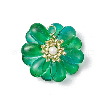 Прозрачные стеклянные подвески PALLOY-MZ00723-02-1