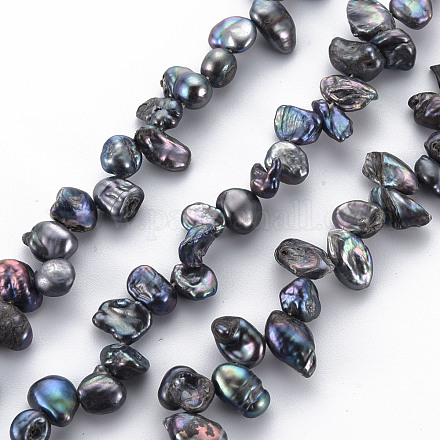 Naturali keshi perline perle fili PEAR-S021-005B-1