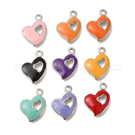 Латунь эмаль подвески&nbsp;FIND-C065-17P-1