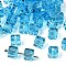 K9 Glass, Imitation Austrian Crystal Beads, Grade AAA, Faceted, Cube, Deep Sky Blue, 5~5.5x5~5.5x5~5.5mm(size within the error range of 0.5~1mm), Hole: 0.7~0.9mm