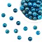 Natural Apatite Beads Strands, Dyed, Round, 8mm, Hole: 1mm, about 50pcs/strand, 15.7 inch, 1strand/box
