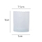 Glass Candle Cups, for Candle Making Tools, Column, Aqua, 7.5x9cm