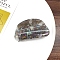 Cellulose Acetate Claw Hair Clips, Hair Accessories for Women & Girls, Gray, 80x47mm