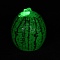 Luminous Resin Dollhouse Decorations, Pretending Props, Imitation Fruit, Glow in the Dark, Watermelon, 25x25x29mm