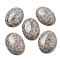 Natural Maifanite Cabochons, Oval, 30x21.5~22x5~8.5mm