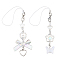 2Pcs 2 Styles Alloy and Acrylic Mobile Straps, Mixed Shapes, 12.5~14.3cm, 1pc/style