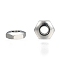 Tarnish Resistant 304 Stainless Steel Spacer Beads, Hexagon, Stainless Steel Color, 5x5.7x2mm, Hole: 1.8mm