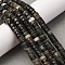 Natural Biotite Beads Strands, Disc, Heishi Beads, 6~6.5x3~3.5mm, Hole: 0.7mm, about 121pcs/strand, 15.08''(38.3cm)