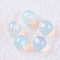 Opalite Beads, Half Drilled, Round, 8mm, Hole: 1mm