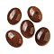 Synthetic Goldstone Cabochons, Oval, 30x21.5~22x5~8.5mm