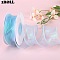 2roll Polyester Organza Ribbon, for Gift Wrapping, Bow Tie Making, Flat, Light Sky Blue, 1-5/8 inch(40mm)
