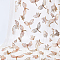 Butterfly & Dragonfly Pattern Polyester Fabric, Clothing Accessories, PapayaWhip, 2280x1680x0.7mm