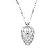 Shegrace rhodié 925 pendentif en argent sterling colliers JN799A-1