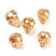 Galvanoplastie perles de chalumeau faites à la main transparentes LAMP-K038-01A-1