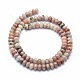 Natur Kirschblüten Jaspis Perlen Stränge G-E507-18A-2