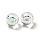 Placage uv perles acryliques transparentes PACR-M001-06-4