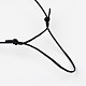 Cowhide Leather Cord Necklace Making X-NJEW-JN01692-4
