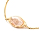 Collana di perle keshi con perle barocche naturali per ragazze donne BJEW-JB06856-02-4