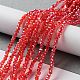 Electroplate Glass Beads Strands EGLA-R048-2mm-03-1