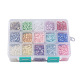 Cabochons en plastique imitation perle abs 15 couleurs SACR-JP0004-05-4x8mm-2