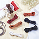 ARRICRAFT 22 Strands 11 Colors Cotton Shoelaces DIY-AR0001-90-2