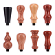 Craspire 8 pz 8 stili manico in legno AJEW-CP0004-48-1