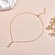 Shell Perle Perlen Blume Anhänger Halskette für Frauen JN1061A-4