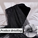 OLYCRAFT 2x1.6m Black Tulle Fabric Bolt Net Chinlon Tulle Fabrics Gauze Mesh Ribbon Tulle for Tutu Skirt Decorations Gift Wrapping DIY Crafting Favor Supplies DIY-OC0009-21C-3