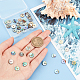 Ahandmaker 40 pezzo di perle di conchiglia di abalone naturale SSHEL-GA0001-04-3